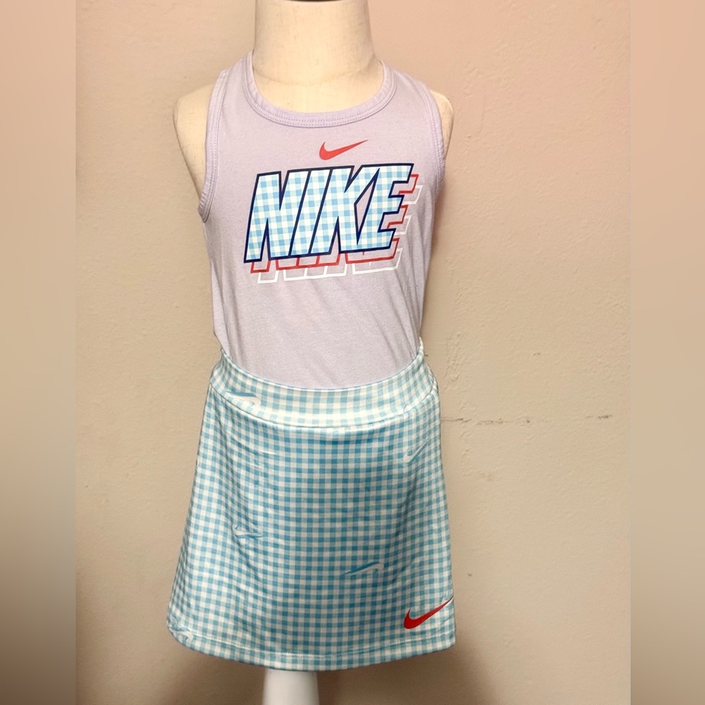 Lavender Nike Toddler Girls' Tank Scooter Set